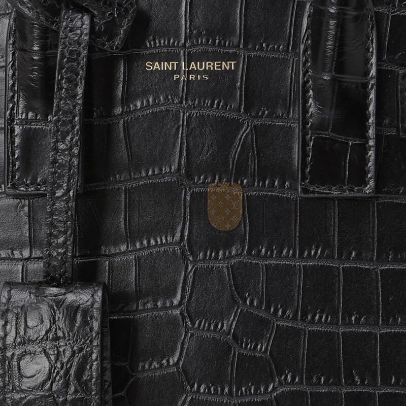 Y*L sac de jour in crocodile-embossed leather-nano 392035dzeaw1000 (22*18*10.5cm)